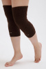 Наколенники длинные 70% шерсть ТОД (F, шоколадный)