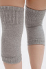 Наколенники короткие 70% шерсть ТОД (F, серый)