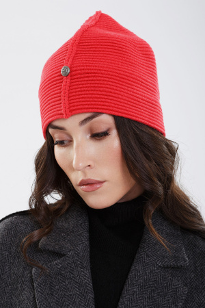 Шапка 2533 КЖ (F, коралловый)