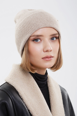 Шапка KA102025 Гоби (F, 1000 бежево-кор)