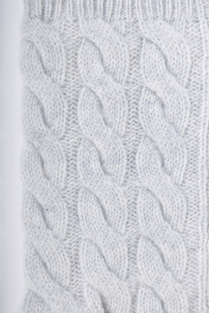 Митенки каш JA19-171Z БлюСкай  (F. 1100 меланж-паст-голуб-бел)