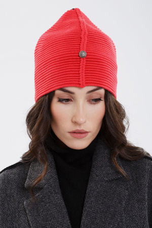 Шапка 2533 КЖ (F, коралловый)