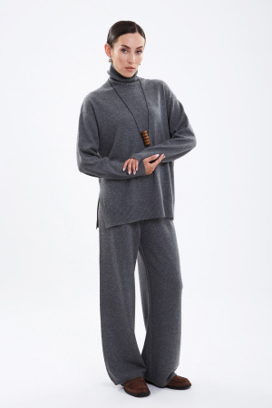 Свитер жен 12180 каш Мунх (L-48, 74 серый)