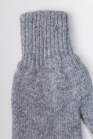 Варежки взрослые 70% шерсть Бат Сежу (1, серый)