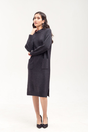 Платье 13094 каш Мунх (L-48, 75 графитовый)