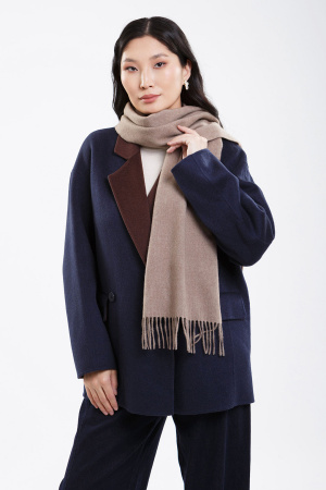 Шарф кашем WF66001 БлюСкай (180*30(+-2), 57 коричневый)