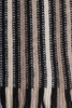 Шарф каш ХA19004z БлюСкай (180*20, 2, multicolor (полоски*черн*бел*кор*беж*сер))