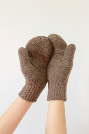 Варежки 30109 як Мунх КХ (F, 05 коричневый)