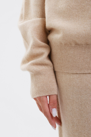 Сорочка 11009-Ж на пугов каш Мунх (M-46, 02 бежев)