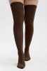 Чулки 70% шерсть ТОД (F, шоколадный)