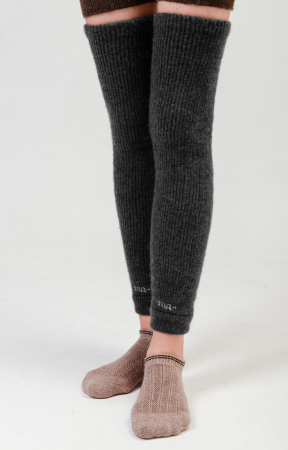 Гетры 100% шерсть ТОД (F, графитовый)