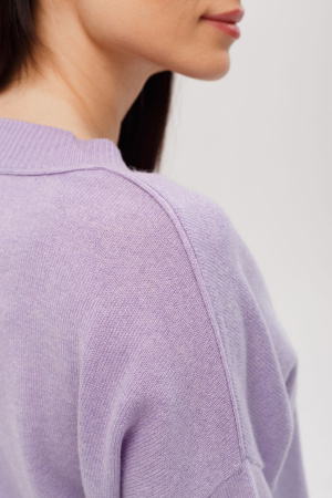 Пуловер жен 02056 каш Мунх (L-48, 728 лаванд)