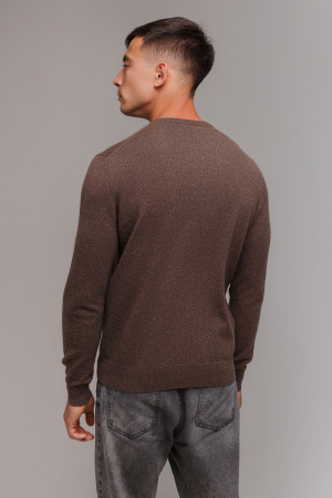 Джемпер муж КМ040800 (420169WE (416014)) гоби (S-44, 497 т.корич)