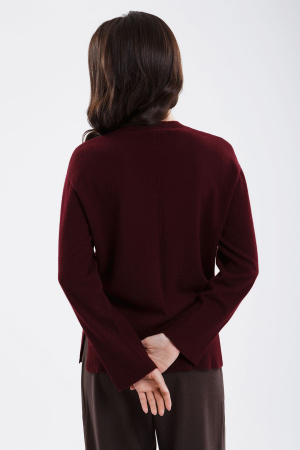 Джемпер жен 01-25-200-ОС Гоеол (M-46, 1327 темно-борд)