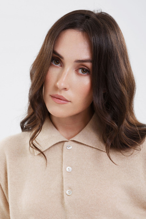 Сорочка 11009-Ж на пугов каш Мунх (M-46, 02 бежев)