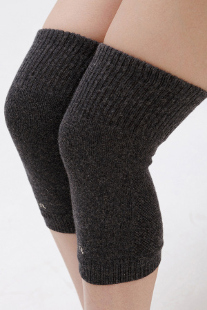 Наколенники короткие 70% шерсть ТОД (F, графитовый)
