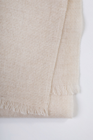 Палантин кашем WF57048 БлюСкай  (180*70, 200 бежев )