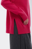 Свитер жен 12180 каш Munkh (2XL-52, 1717 малиново-красный)