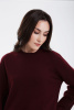 Джемпер жен 01-25-200-ОС Гоеол (M-46, 1327 темно-борд)
