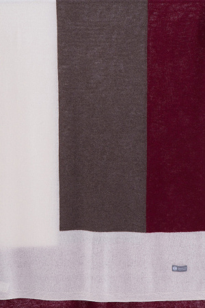 Палантин 09088 каш Мунх  (80*200, 997/497/46 крем*т.кор*борд)