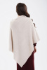 Жилет (пончо) жен 11-24-201-ОС Гоеол (F, 1310 бежево-белый)