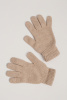 Перчатки детские 70% шерсть ТОД (1, бежевый )