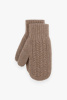 Варежки 30120 каш мунх КХ (F, 57 коричневый)