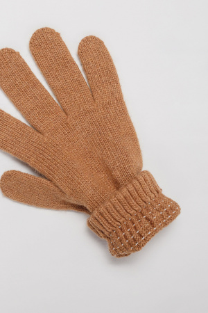 Перчатки взрослые 70% шерсть Бат Сежу (1, рыжий)