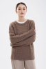 Джемпер KW045529 Гоби (L, 57 коричневый)