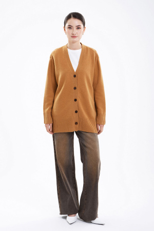 Кардиган жен 07-24-201-ОС Гоеол (M-46, 1060 песочн)