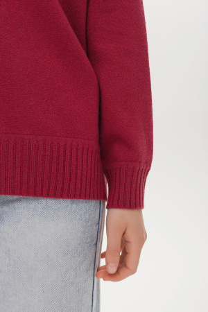 Свитер жен 12072 каш Мунх (L-48, 1209 брусничный)