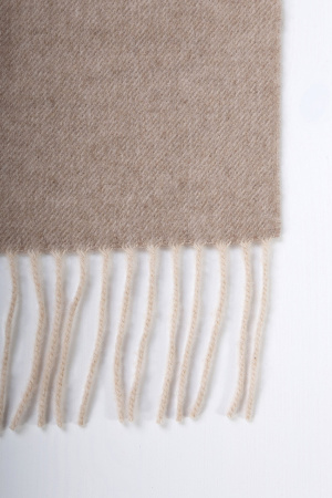 Шарф кашем WF63001 БлюСкай (180*30(+-2), 02/57 беж*корич)