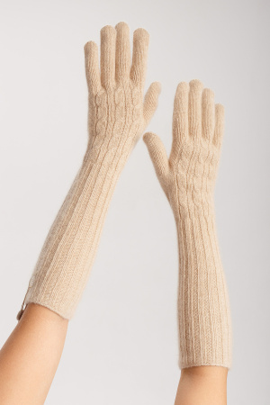 Перчатки КW190497 гоби (8, 02 бежев)