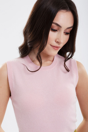 Жилет жен KW030190 гоби (M-46, 509 розовый)