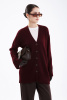 Кардиган жен 07-24-201-ОС Гоеол (L-48, 1327 темно-борд)