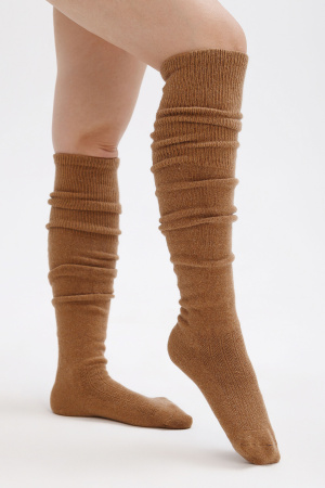Чулки 70% шерсть ТОД (F, рыжий)