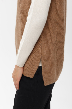 Жилет жен 06055 вербл Мунх (M-46, 02 baby camel)