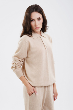 Сорочка 11009-Ж на пугов каш Мунх (M-46, 02 бежев)