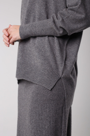 Джемпер жен 01166 каш Munkh (2XL-52, 74 серый)