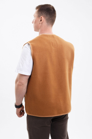 Жилет валяный вербл ТОД (44, рыжий)