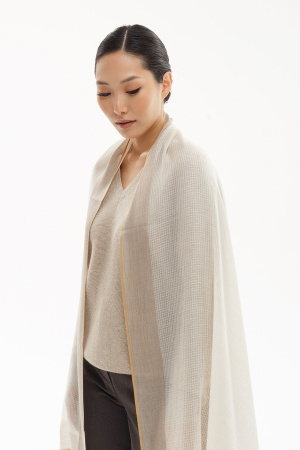 Шаль WA200311 Гоби (200*90, 755/148/1352 беж/кор/желт)