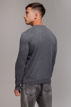 Джемпер муж КМ040800 (420169WE (416014)) гоби (S-44, 147 темно-серый)