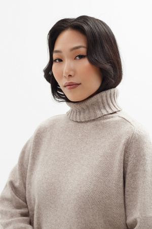 Свитер ЖШК-0924-12078 КАШЕМИР ХАУС (MAGNAG) (M-46, 30 светло-коричневый)