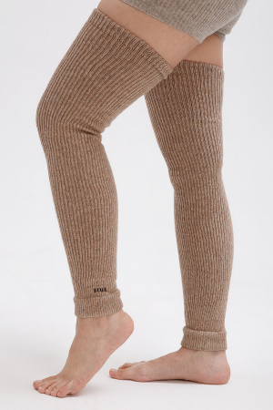 Гетры 70% шерсть ТОД (F, коричневый)