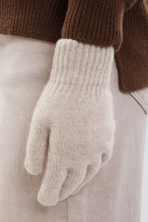 Перчатки 31100 кашемир мунх (W, 1000 бежево-кор)