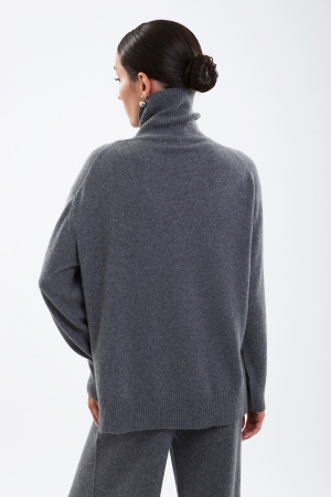 Свитер жен 12180 каш Мунх (L-48, 74 серый)