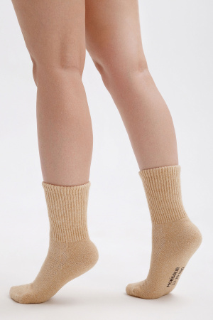 Носки 70% шерсть ТОД (34-36, бежевый )
