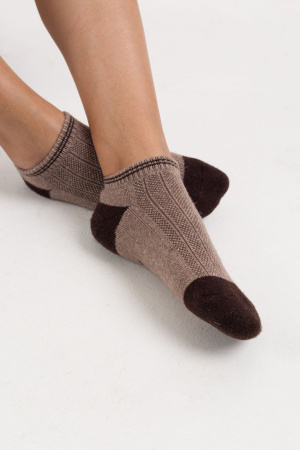Носки укороченные 70% шерсть ТОД (34-36, кор*шок)