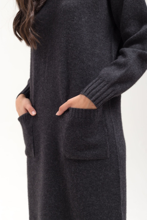 Платье 13094 каш Мунх (L-48, 75 графитовый)