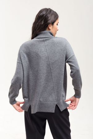 Свитер жен 12072 каш Мунх (M-46, 74 серый)